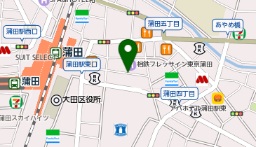 相鉄フレッサイン 東京蒲田の地図画像