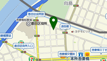 RAKUTEN STAY 東京浅草の地図画像
