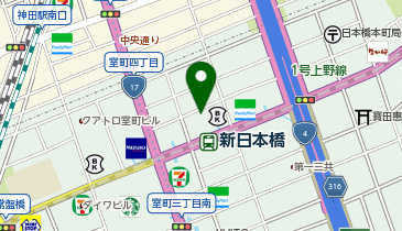 MONDAY APART PREMIUM 日本橋の地図画像