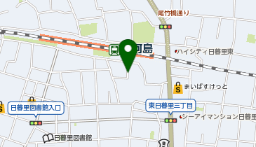 旅館&ホステル わさび日暮里の地図画像