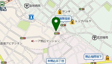 ベースイン駒込東京の地図画像