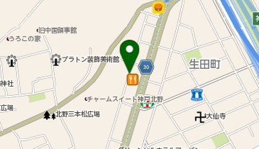 グリーンヒルホテル神戸の地図画像