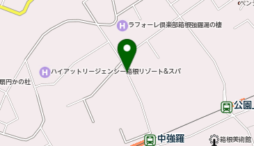 箱根強羅温泉 宿坊 翠林荘の地図画像