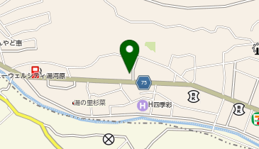 若松 箱根湯河原の地図画像