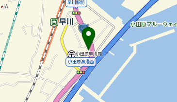 マーシャンズHOTEL 早川の地図画像