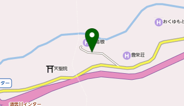 界 箱根の地図画像
