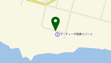 ホテル ラ・ティーダ西表の地図画像