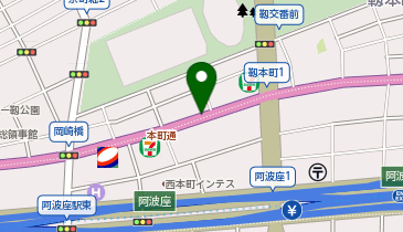 SJ 大阪セントラルの地図画像