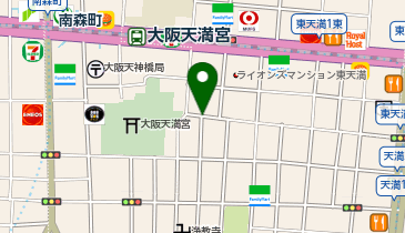 ブエナビスタ南森町の地図画像