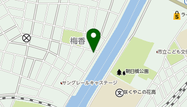 インフィニティホテル 西九条の地図画像