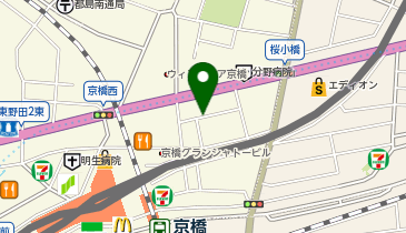 ザ ワンダー アット ステイ-マリス京橋ARMS-の地図画像