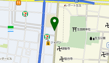 トヨトミ イン 難波高津の地図画像