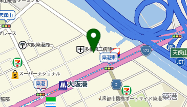 HG コージー ホテル NO.14 大阪港駅の地図画像
