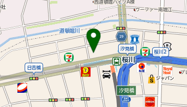 CRICE HOTEL 難波 2の地図画像