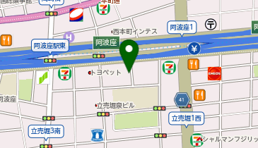 TS COURT AWAZA - 235-4の地図画像