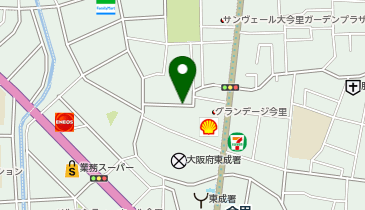 HG COZY HOTEL NO.53今里駅の地図画像