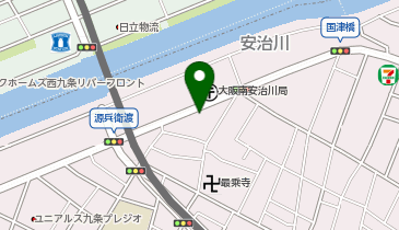 S-FLAT西区九条3丁目の地図画像