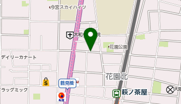 大阪 シティホテルの地図画像