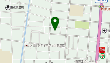 HG コージー ホテル NO.71 新深江駅の地図画像