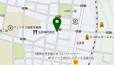 ETERNITY TAMATSUKURI 501の地図画像