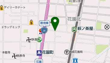 桜川 松の地図画像