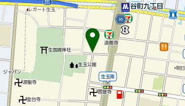 上本町プラザホテル - 大人専用の地図画像