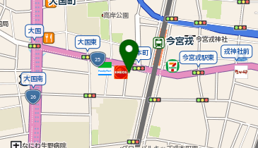 TOURIONI EBISUの地図画像