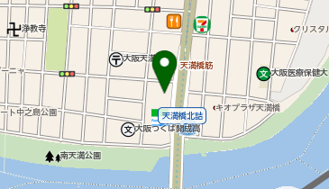 H2O STAY TENMABASHI NEAR UMEDAの地図画像