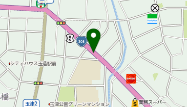 グッドライフ玉造の地図画像