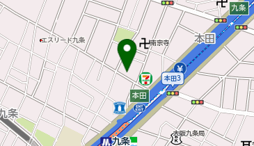 スカイテラス九条の地図画像