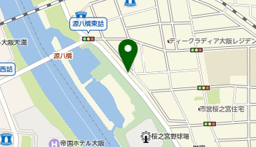 ナオズ リバーサイド ハウスの地図画像