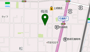 TERRY'S APARTMENT NAMBA SOUTH VII AS04Aの地図画像