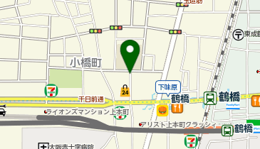 COLOR TSURUHASHIの地図画像