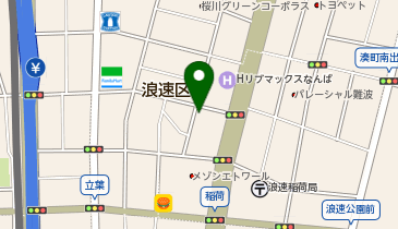 WABI SABI OSAKAの地図画像