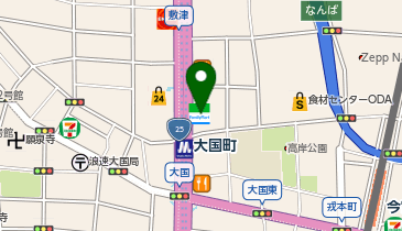 TERRY'S APARTMENT NAMBA SOUTH II H06Pの地図画像