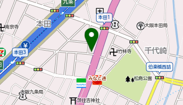 HG COZY HOTEL NO.45京セラドーム前の地図画像