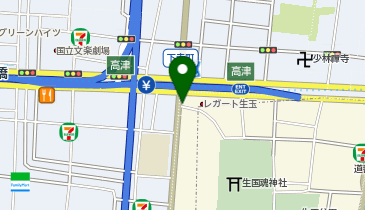 DESIGNER PENTHOUSE NANBA EASTの地図画像