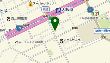 COSTIERA OSAKA BAYの地図画像