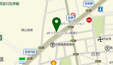 HG COZY HOTEL NO.54野田阪神駅の地図画像
