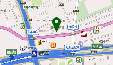 TAKUTO STAY OSAKA HOMMACHI WESTの地図画像