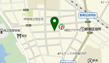 H2O STAY KYOBASHI IIの地図画像