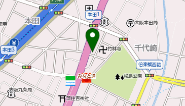 A&C STAY KUJOの地図画像