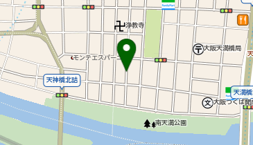 BRICK HOUSE NEAR OSAKA CASTLE 217-1の地図画像