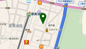 TSUTENKAKU FASHION VILLA YXの地図画像