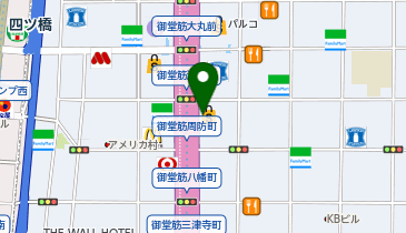 SITSURAE OSAKA 心斎橋の地図画像