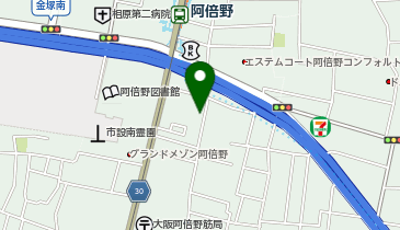 STAY&GO阿倍野の地図画像