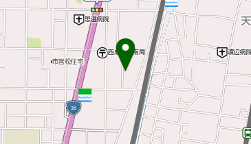 HANAZONOMINAMI APARTMENT 102の地図画像