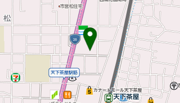 CITY HOTEL KIX TENGACHAYAの地図画像