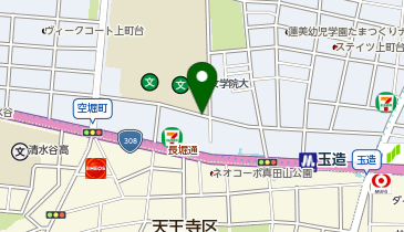 HG COZY HOTEL NO.75玉造駅の地図画像