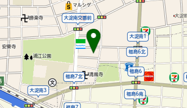 セレブコート梅田 AFP アパートメントの地図画像